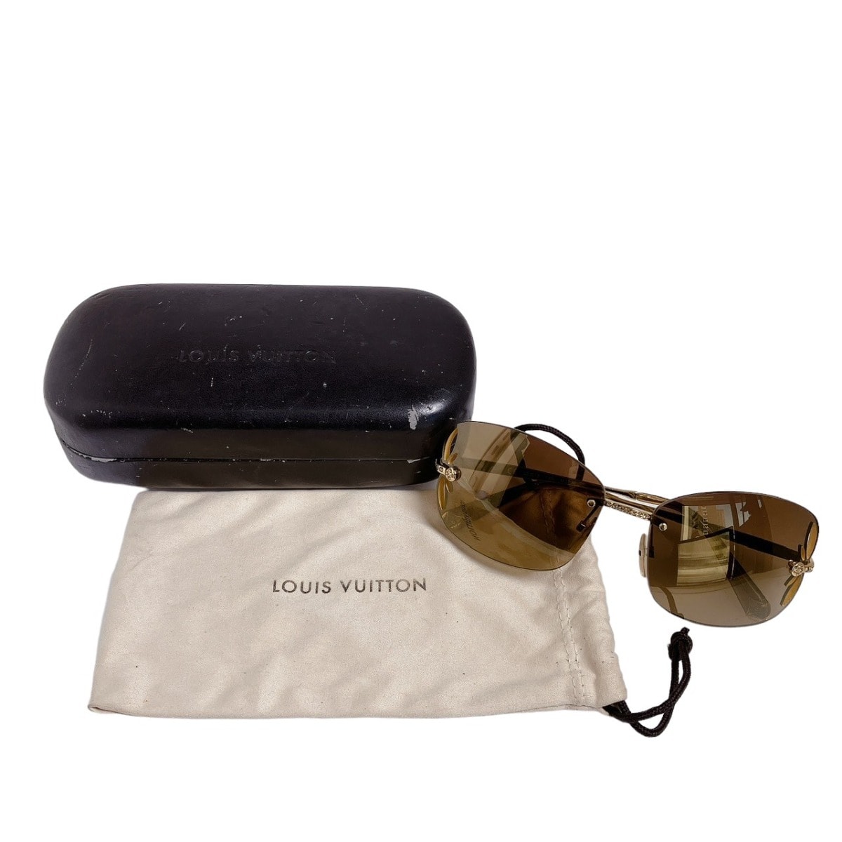 ルイヴィトン LOUIS VUITTON リリーストラス Z0543U 62□15 140 サングラス