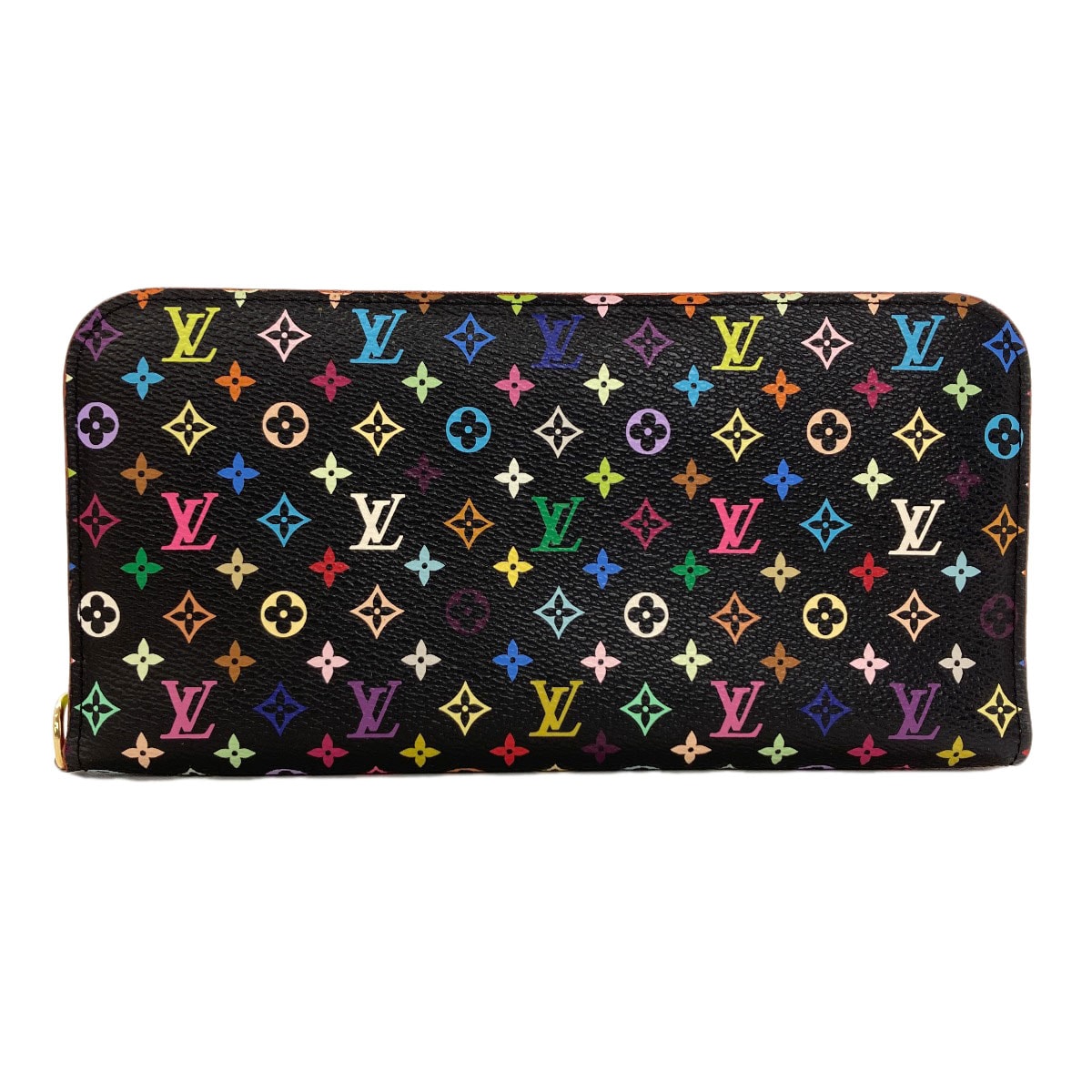 LOUIS VUITTON ルイヴィトン M93755 ポルトフォイユ・アンソリット 長財布(小銭入れあり) モノグラムマルチカラー レディース [中古]