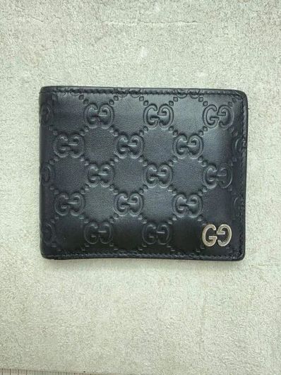 GUCCI Signature Coin Wallet "Black"