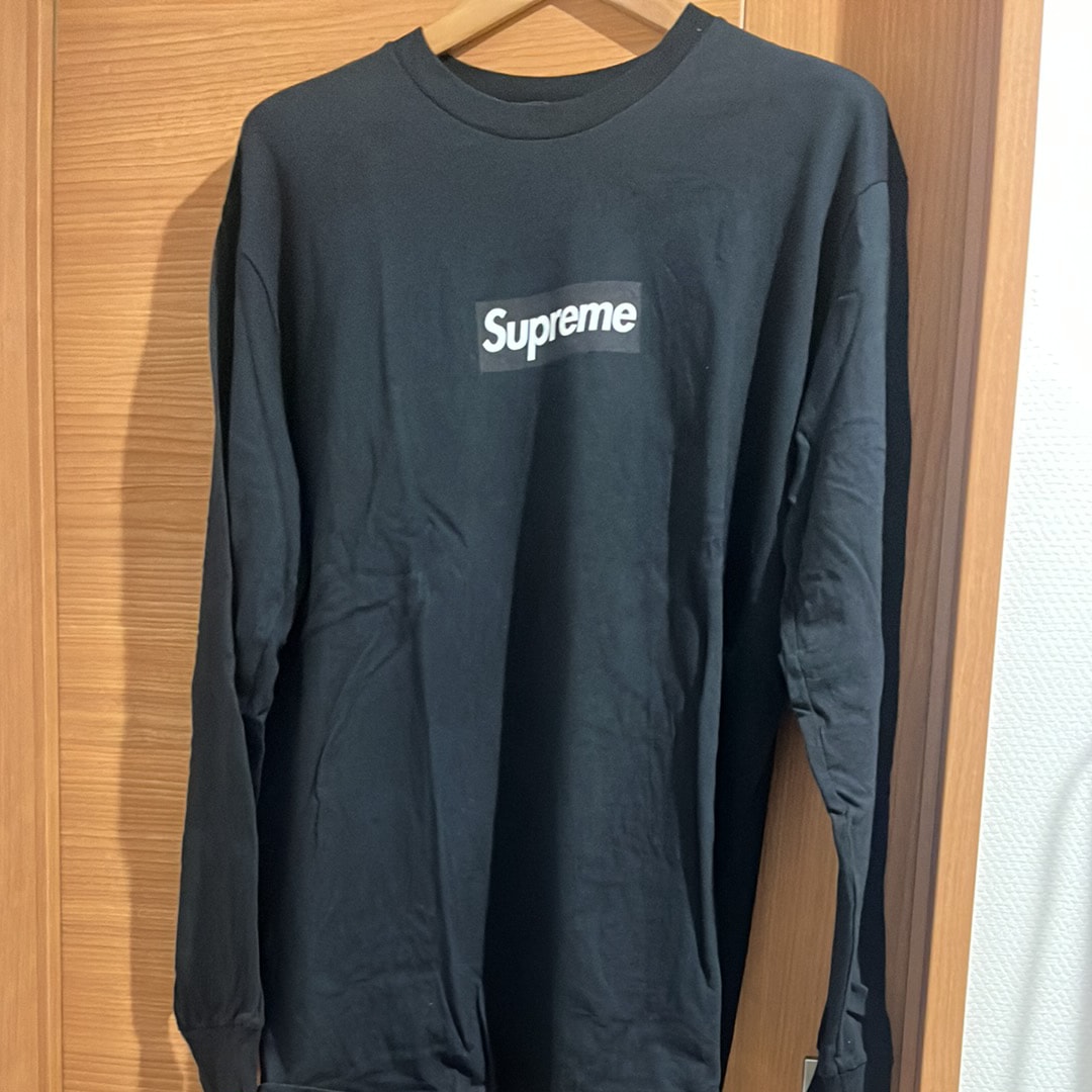 Supreme Box Logo L/S Tee "Black"