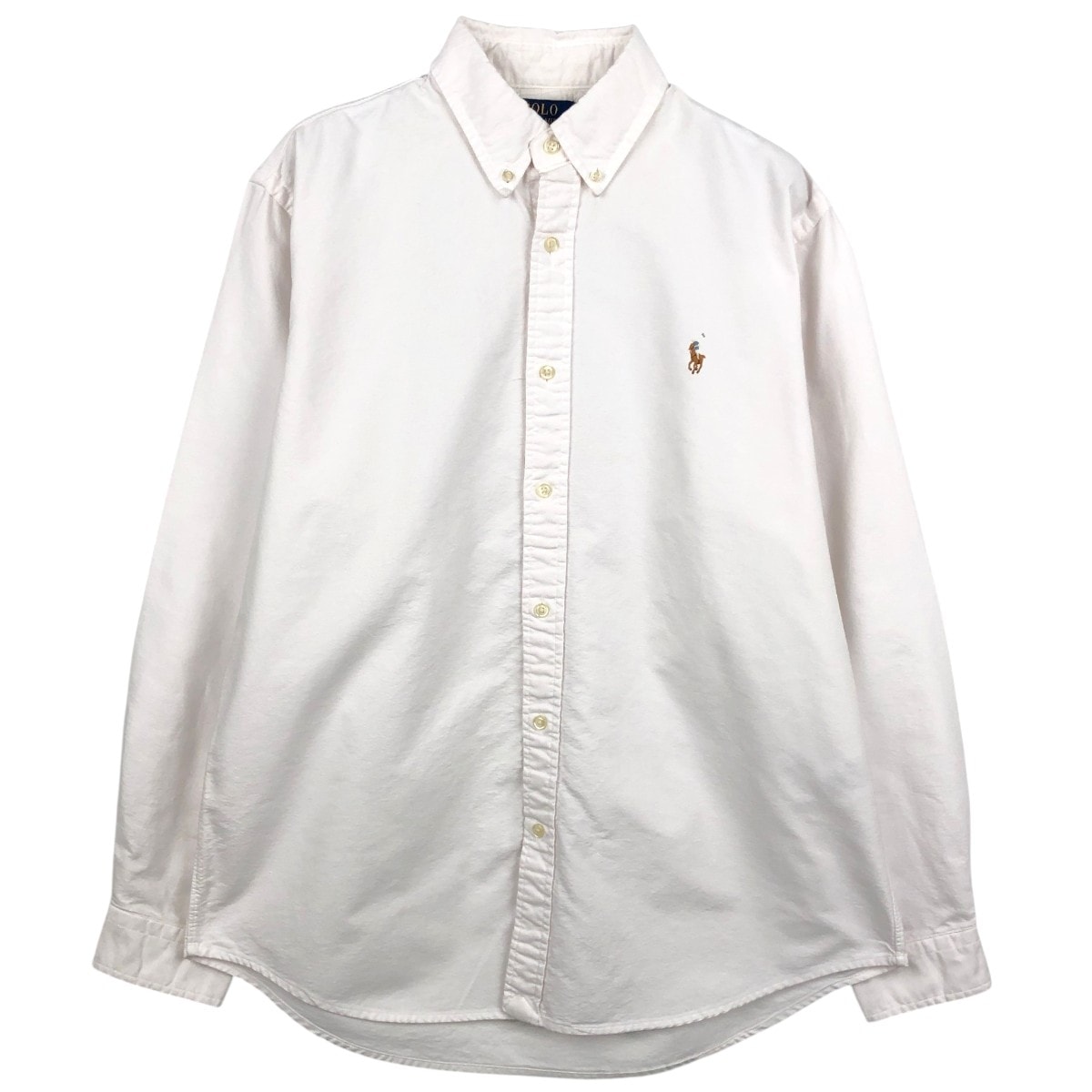 古着 ラルフローレン Ralph Lauren CLASSIC FIT クラシックフィット 長袖 ボタンダウンシャツ メンズL相当/eaa663091