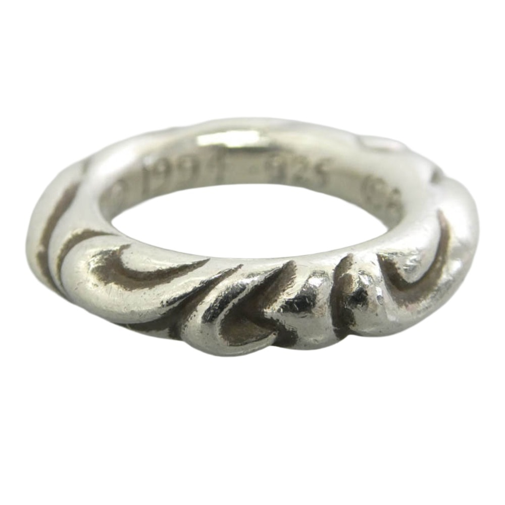CHROME HEARTS クロムハーツ(原本無) SCRL BND スクロールバンドリング シルバー系 約6号【中古】