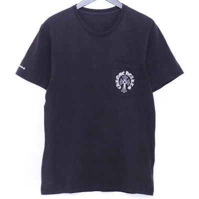 Chrome Hearts Hairy Cross Horseshoe T-Shirt "Black"