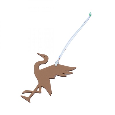 エルメス HERMES プティアッシュ ツル ベージュドゥワイマール ショコラ チャーム アクセサリー レザー ヴォーエプソン トゴ ベージュドゥワイマール レディース ブラウン系 【中古】