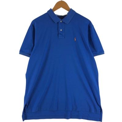 古着 ラルフローレン Ralph Lauren POLO by Ralph Lauren 半袖 ポロシャツ メンズXL相当/eaa533067