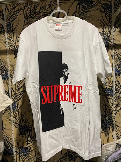 Supreme Scarface Split Tee "White"