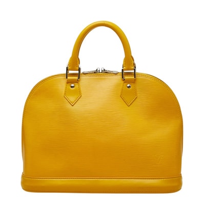 ルイ ヴィトン エピ アルマPM ハンドバッグ M40951 ミモザ レザー レディース LOUIS VUITTON 【中古】