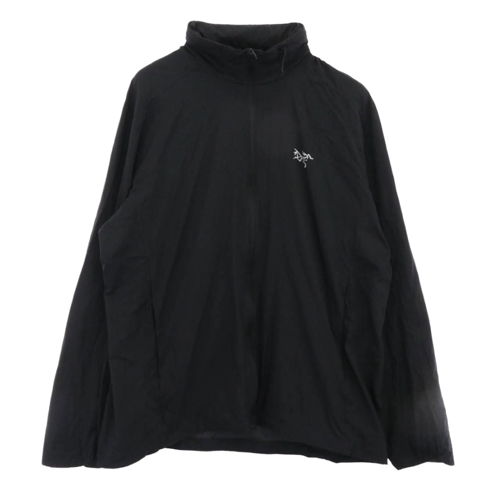 ARC'TERYX アークテリクス ジャケット X000007201 2022年製 NODIN JACKET ノディン ナイロンジャケット ジップアップ ブルゾン ブラック系 XL【中古】