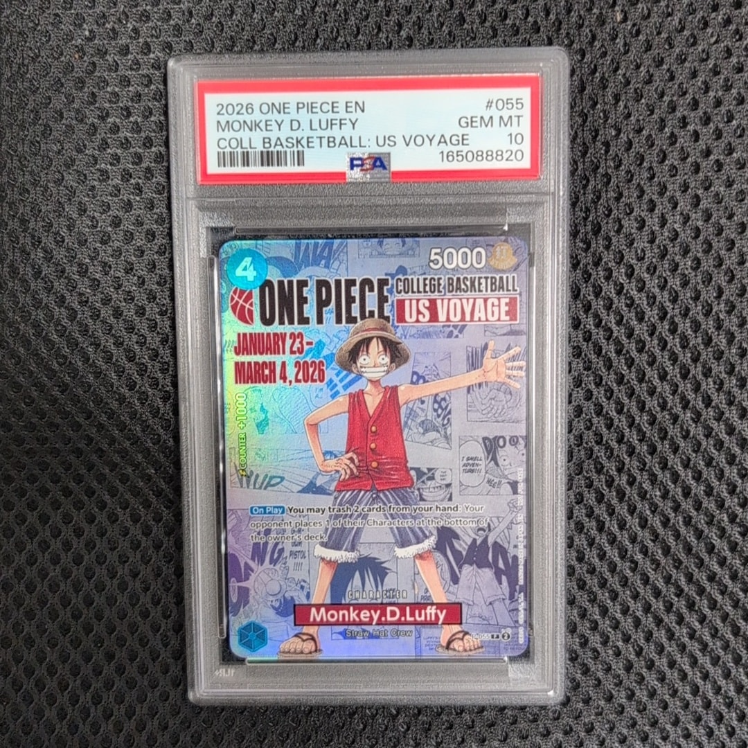 PSA10】モンキー・D・ルフィ：P (開封済) [P-055]【英語版