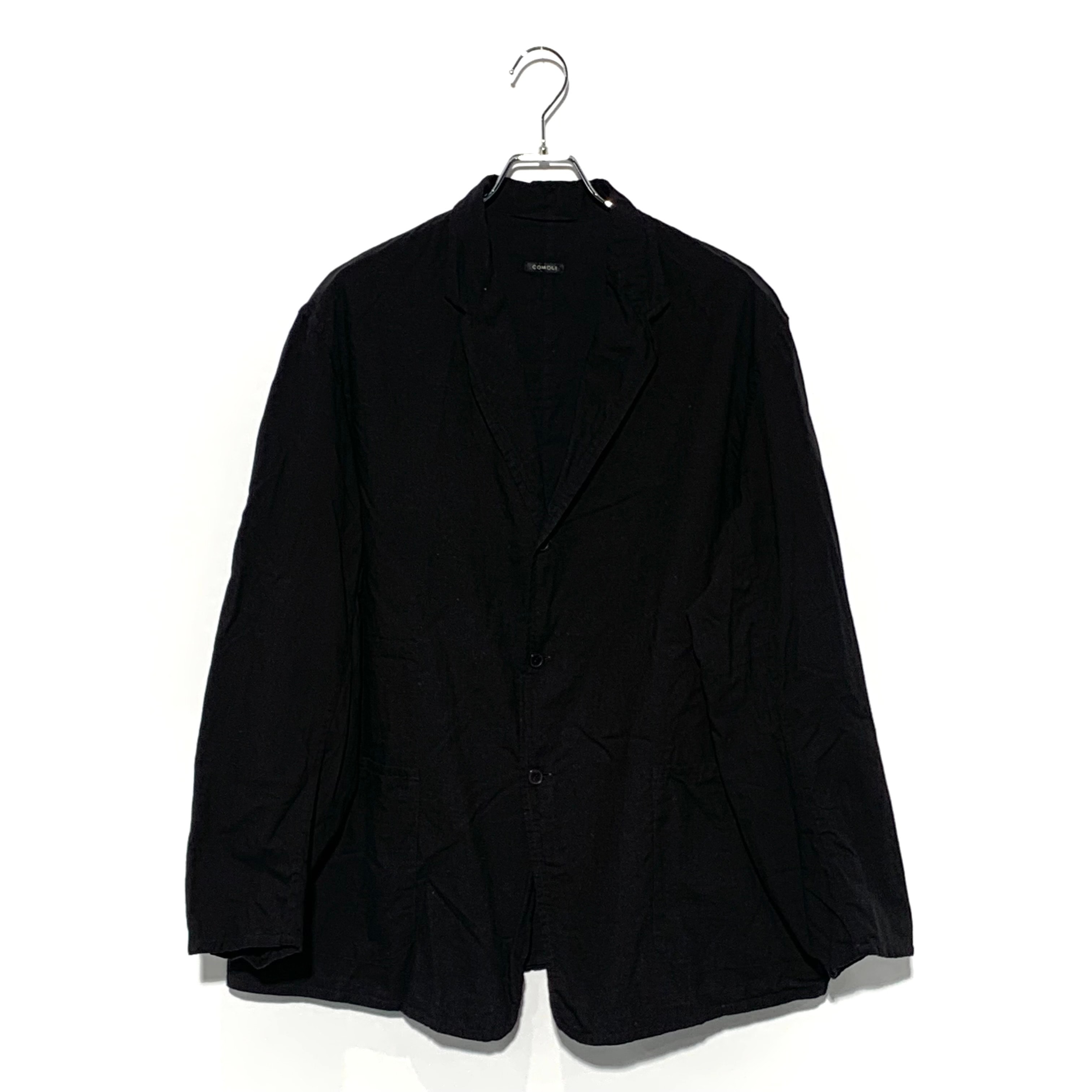 COMOLI Khadi Cotton Jacket SS25 "Black"