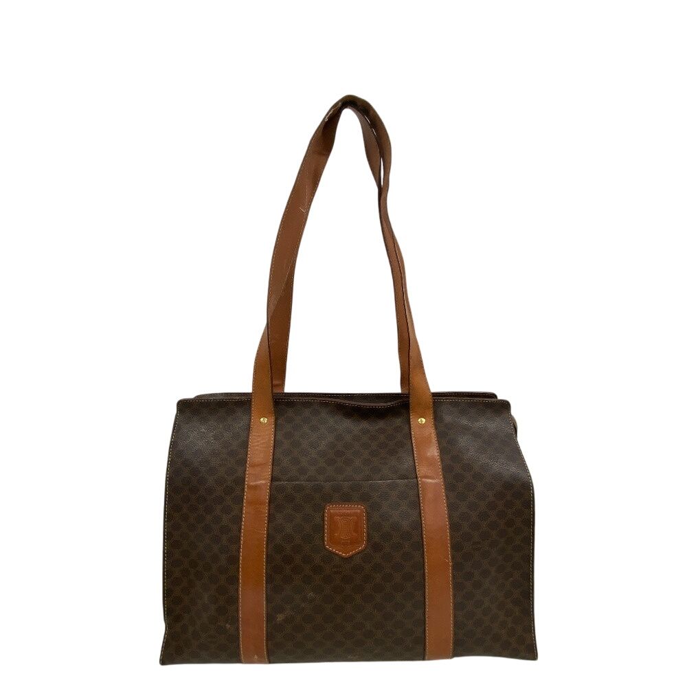 セリーヌ CELINE トートバッグ マカダム ブラウン