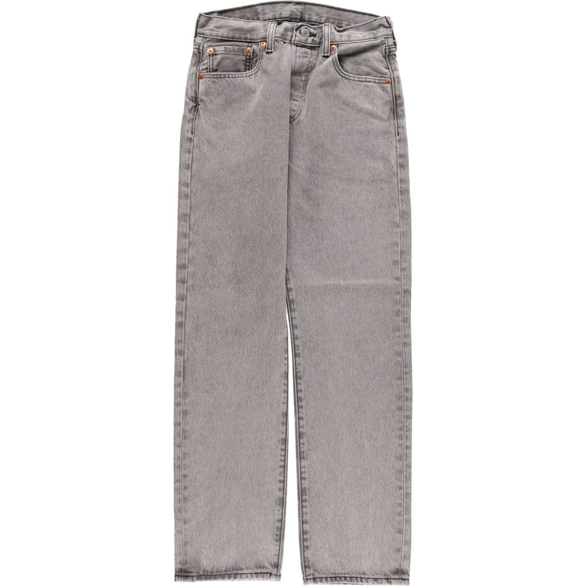 古着 リーバイス Levi's 501 ブラックデニム ストレートデニムパンツ レディースL(w29)相当/eaa577959