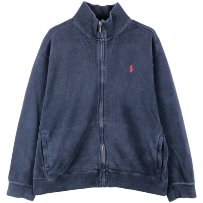 古着 ラルフローレン Ralph Lauren POLO by Ralph Lauren ハイネック フルジップスウェットシャツ トレーナー メンズXL相当/eaa605955