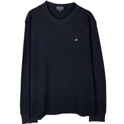 古着 00年代 ラルフローレン Ralph Lauren POLO JEANS COMPANY サーマルロンT ワッフル メンズXL相当/eaa620024