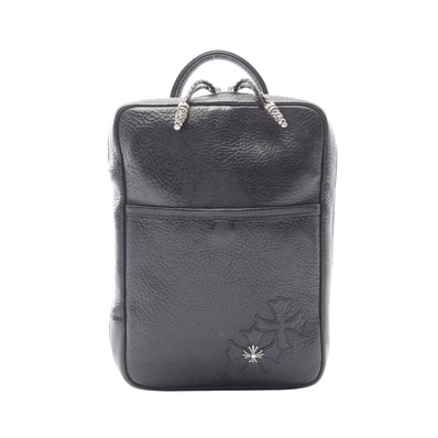 クロムハーツ CHROME HEARTS EVERYDAY CARRY エブリデイ キャリー CHプラス ハンドバッグ バッグ レザー SV925 メンズ ブラック系 【中古】