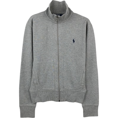 古着 ラルフローレン Ralph Lauren POLO by Ralph Lauren 鹿の子 フルジップスウェットシャツ トレーナー レディースS相当/eaa631069