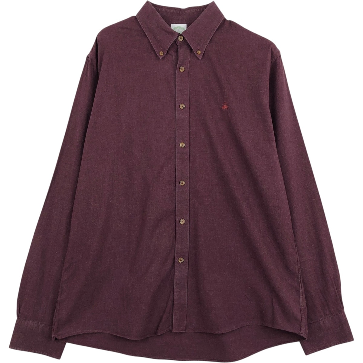 古着 ブルックスブラザーズ Brooks Brothers Est.1818 MILANO FIT 長袖 ボタンダウンシャツ メンズL相当/eaa628897