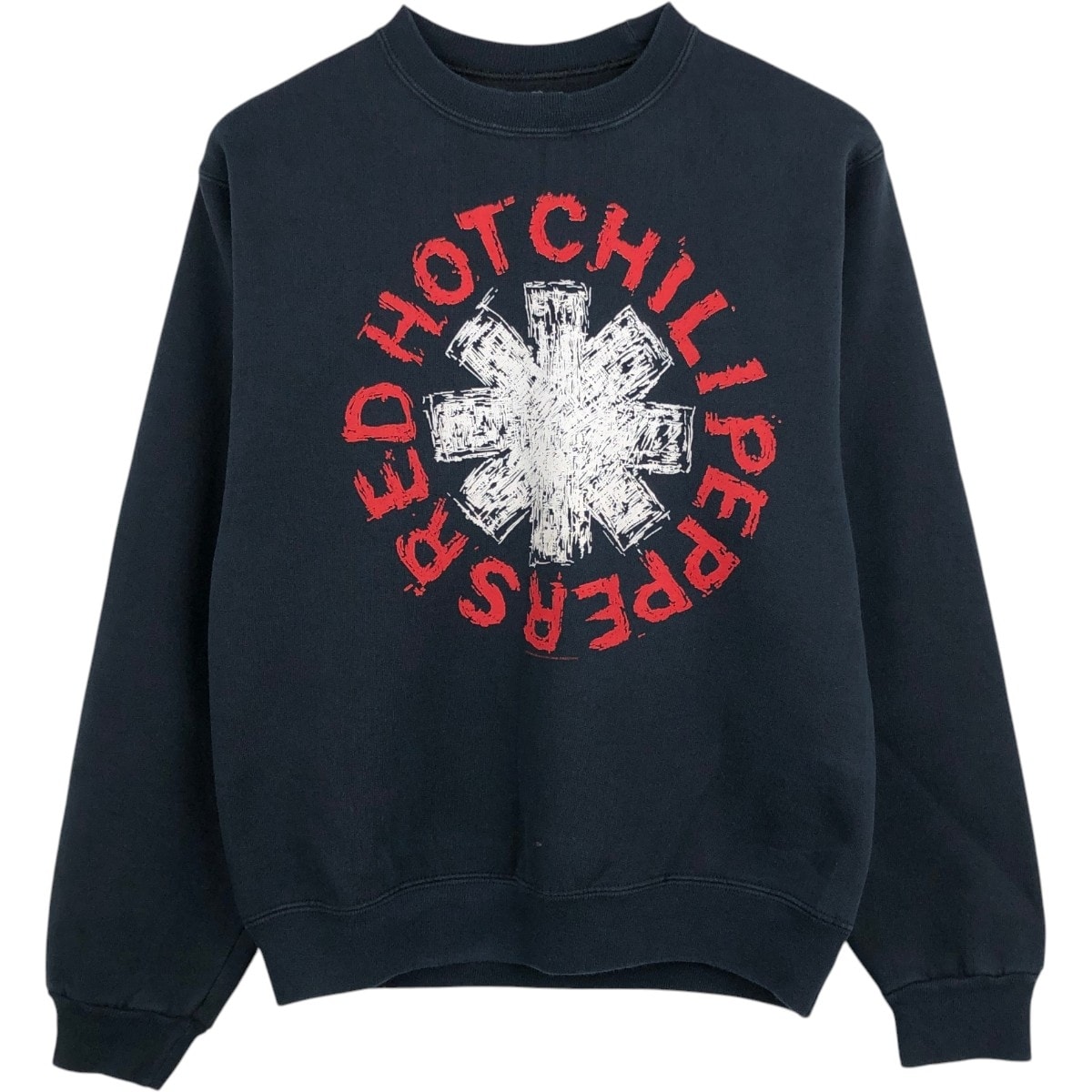 古着 フルーツオブザルーム FRUIT OF THE LOOM RED HOT CHILI PEPPERS レッドホットチリペッパーズ バンド スウェットシャツ トレーナー メンズS相当/eaa676375