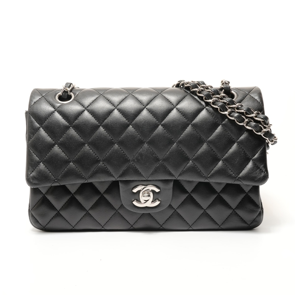 シャネル CHANEL 22番台 2016-2017 マトラッセ シルバー金具 ショルダーバッグ【中古】