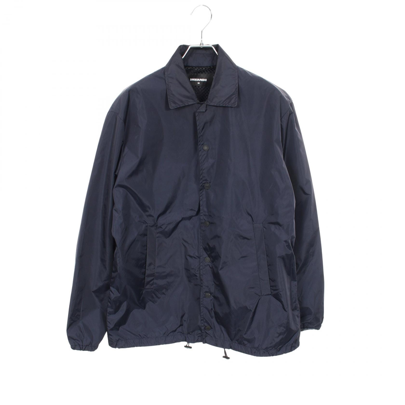 ディースクエアード DSQUARED2 ナイロンジャケット 衣料品 アウター ナイロン メンズ ネイビー系 【中古】
