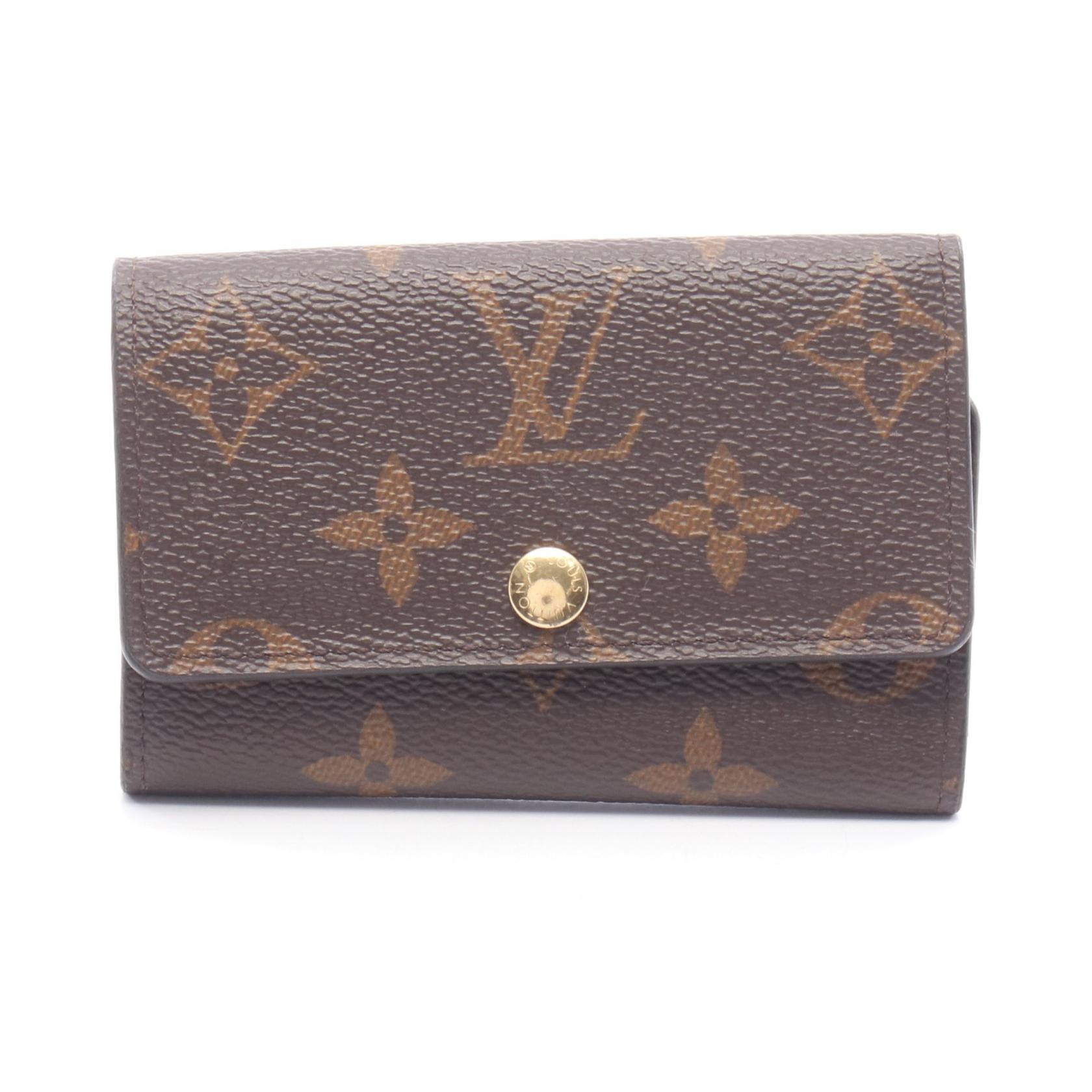 ルイ・ヴィトン LOUIS VUITTON ミュルティクレ6 モノグラム 6連 キーケース アクセサリー PVC メンズ レディース ブラウン系 M62630 【中古】