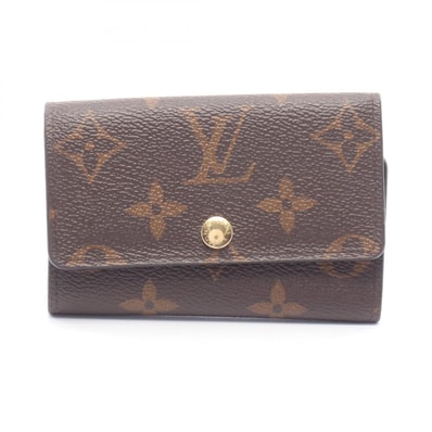ルイ・ヴィトン LOUIS VUITTON ミュルティクレ6 モノグラム 6連 キーケース アクセサリー PVC メンズ レディース ブラウン系 M62630 【中古】
