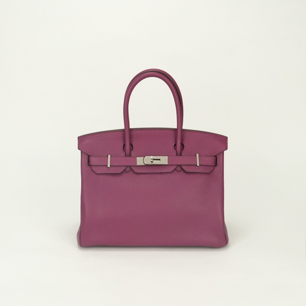 エルメス HERMES バーキン30 バーキン 30 バッグ トートバッグ トリヨンクレマンス トスカ Tosca ピンク Pink シルバー金具 ハンドバッグ