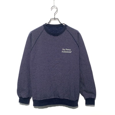 ENNOY Border Crew Neck Sweat Navy