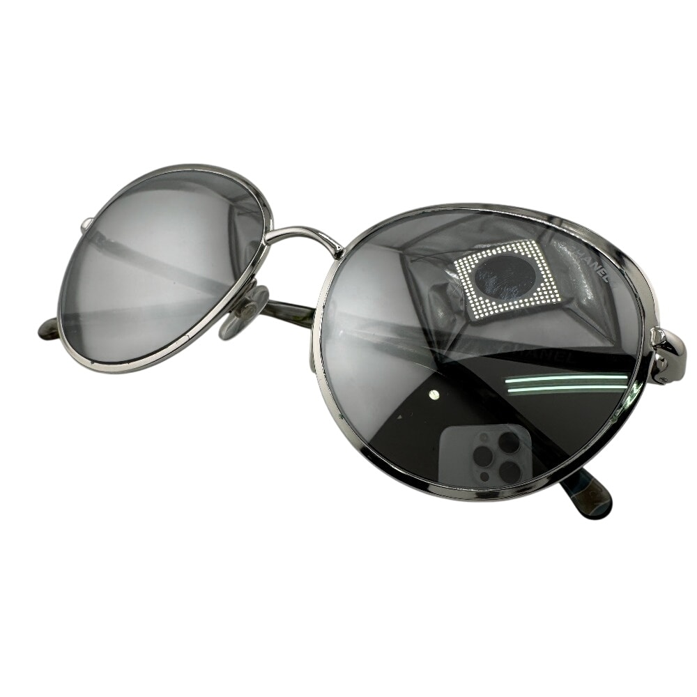 シャネル CHANEL サングラス ココマーク 4206 グレー