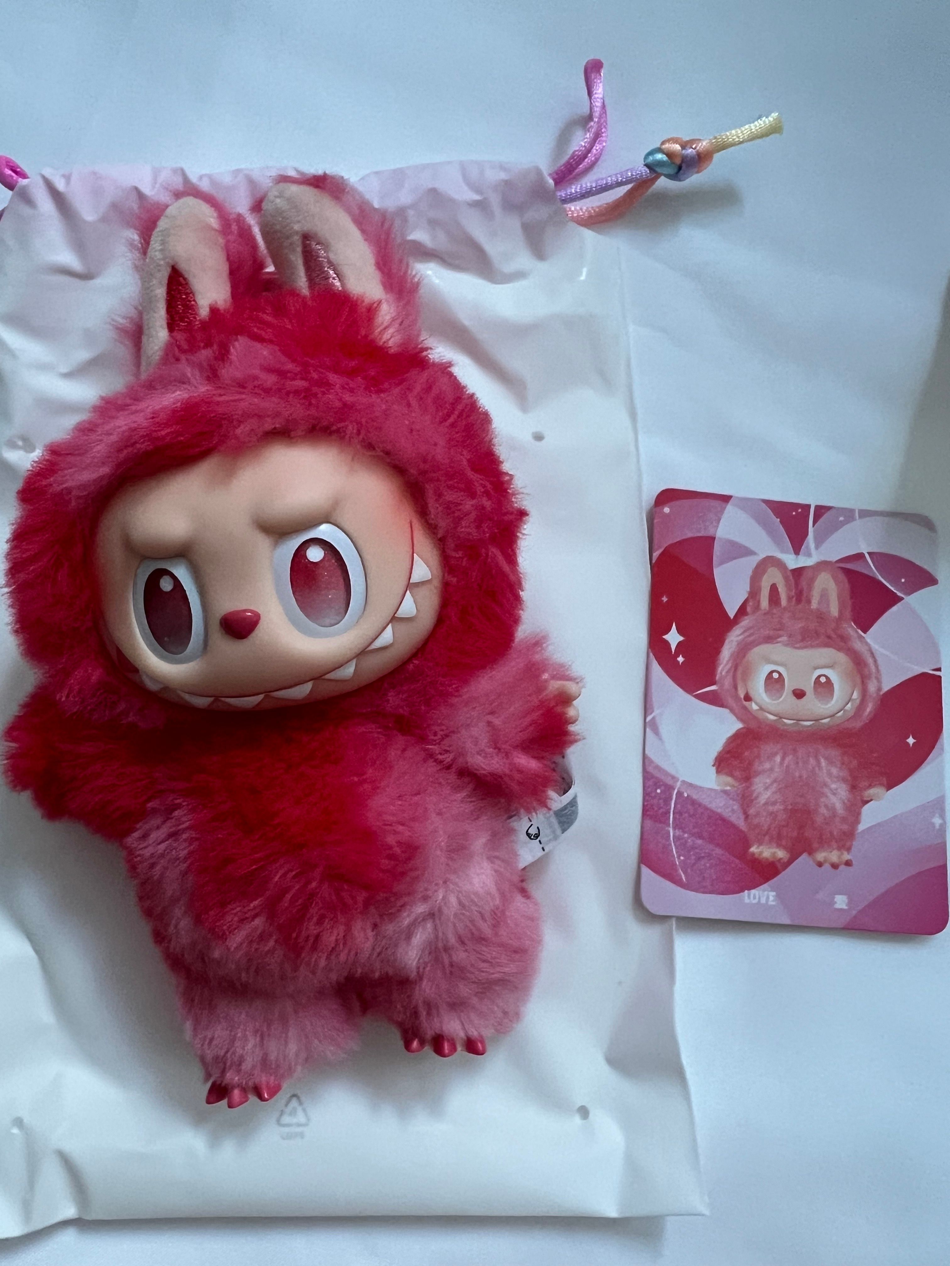 POP MART THE MONSTERS (LABUBU) Big into Energy Series Plush Pendant LOVE