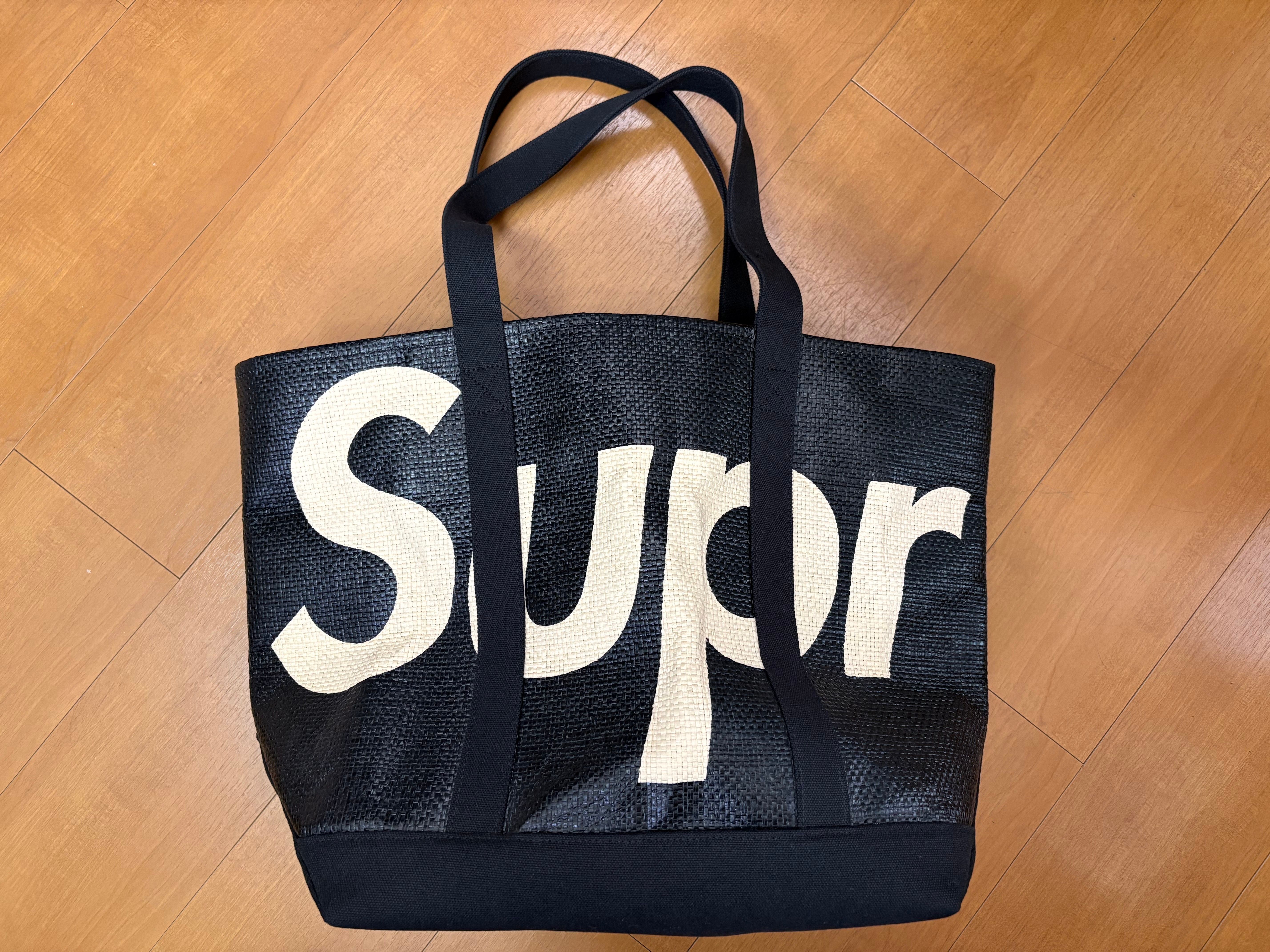 Supreme Raffia Tote 