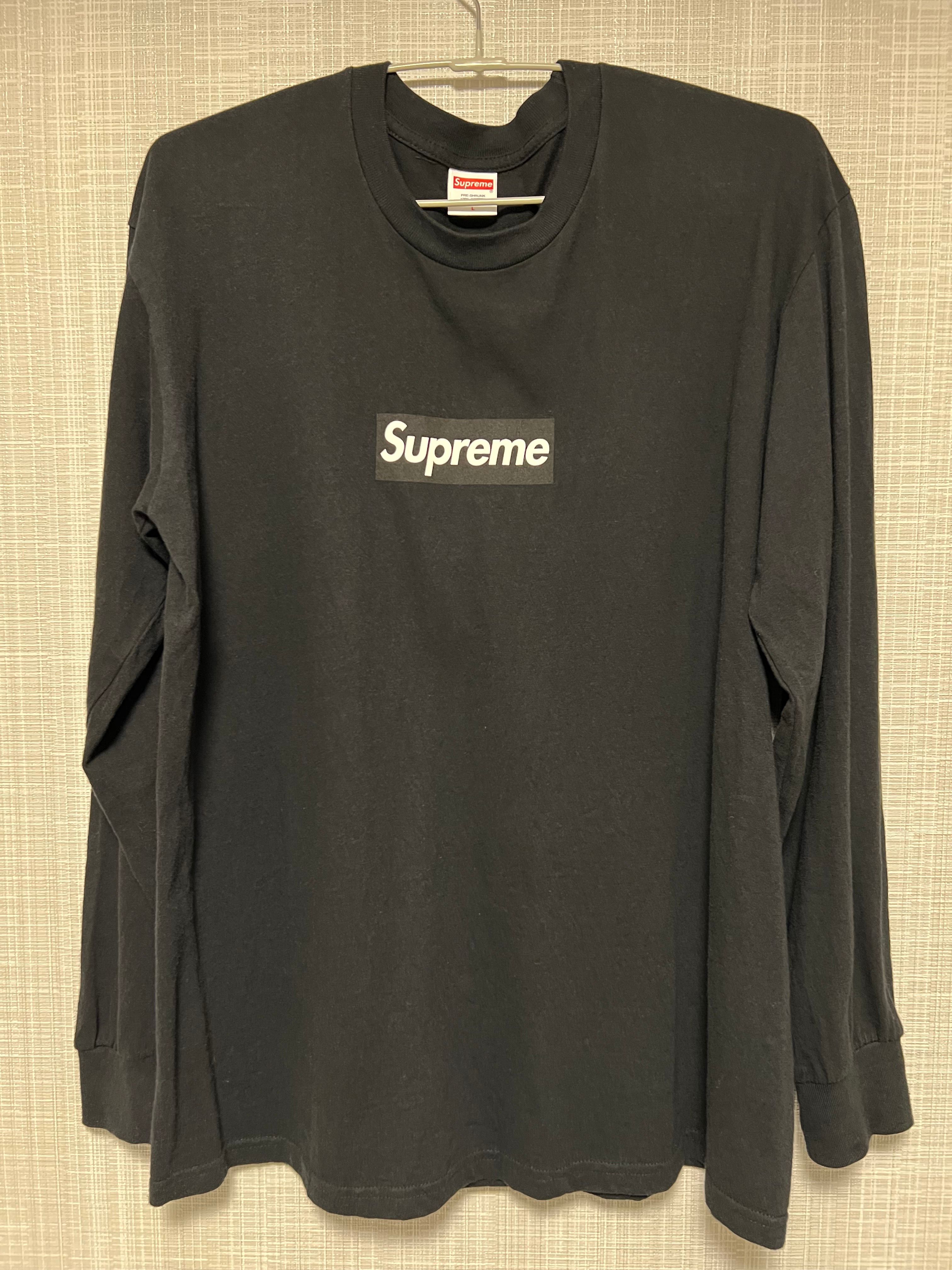 Supreme Box Logo L/S Tee "Black"