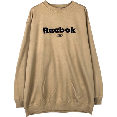 古着 00年代 リーボック Reebok ロゴスウェットシャツ トレーナー メンズXL相当/eaa587324