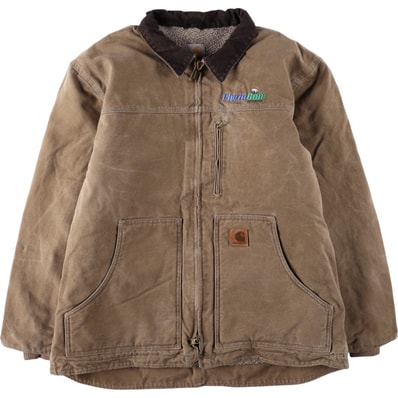 古着 カーハート Carhartt リッジコート アドバタイジング 中綿入り ダックワークジャケット メンズL相当/eaa675584