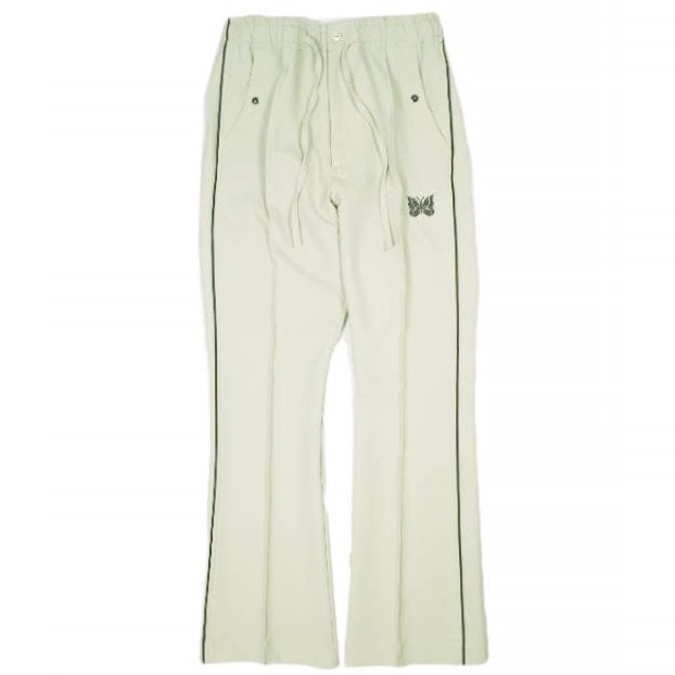 Needles ニードルス 23SS 日本製 Piping Cowboy Pant - PE/PU Double Cloth パイピングカウボーイパンツ MR202 XS Beige ジャージ イージー ボトムス g22872