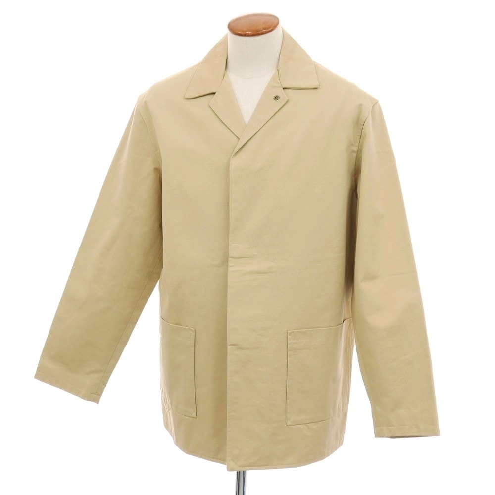 【中古】ジルサンダー JIL SANDER ツイルコットン ジャケット ベージュ【サイズ48】【メンズ】