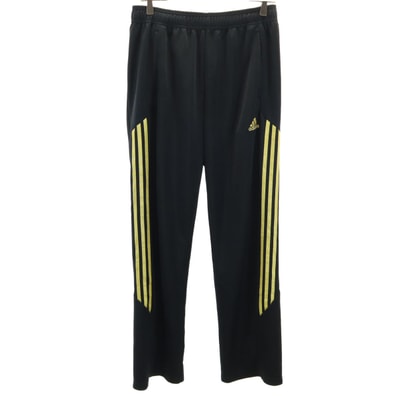 adidas アディダス トラックパンツ L ブラック ジャージ