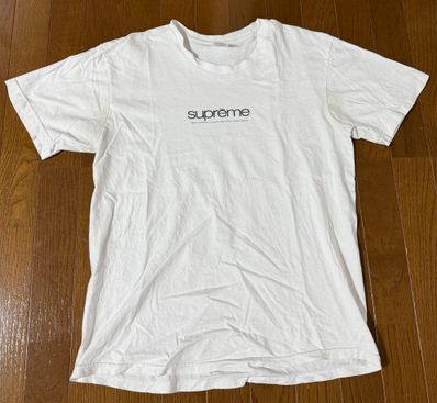 Supreme Classic Logo Tee "White"