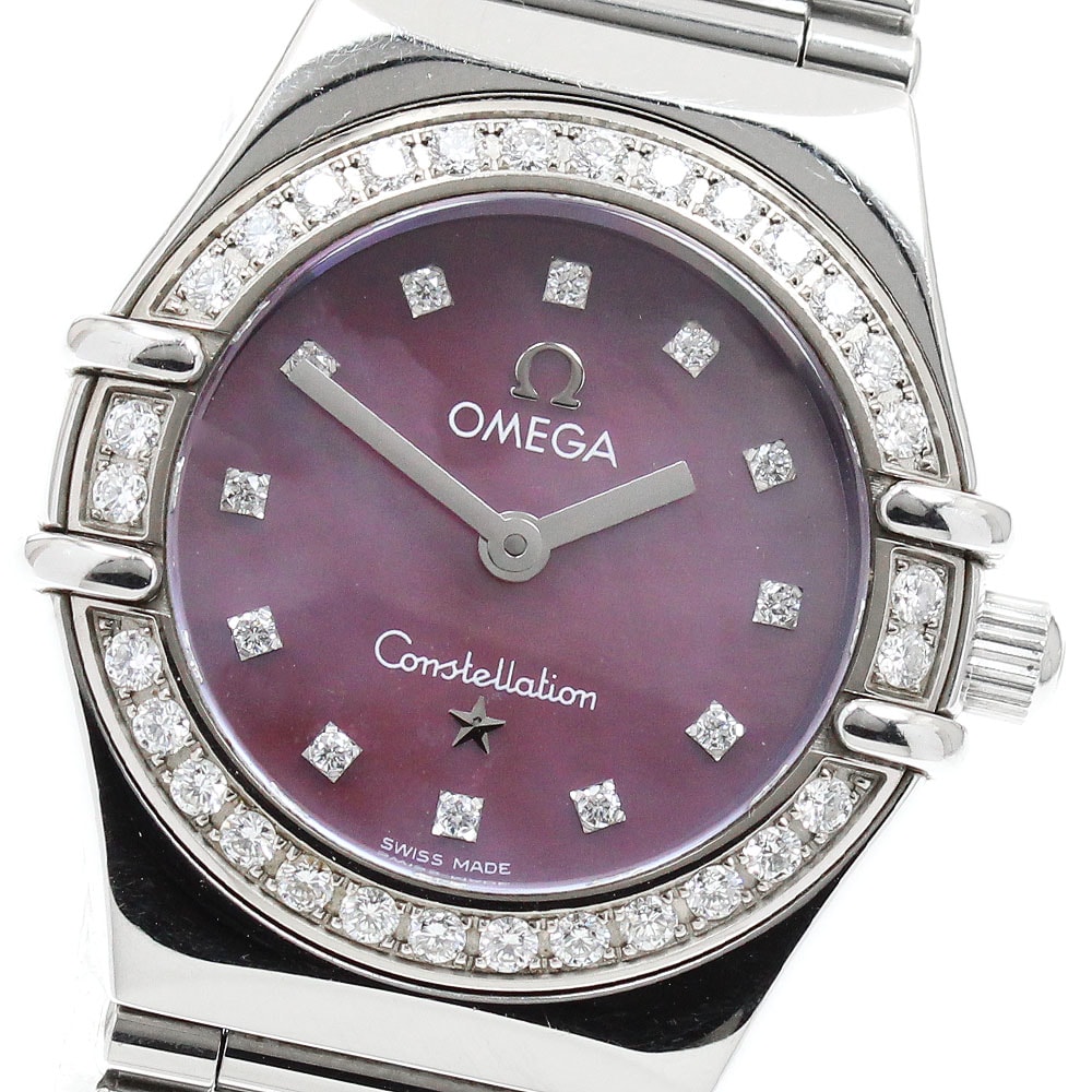オメガ コンステレーション ミニ マイチョイス レディース 【中古】