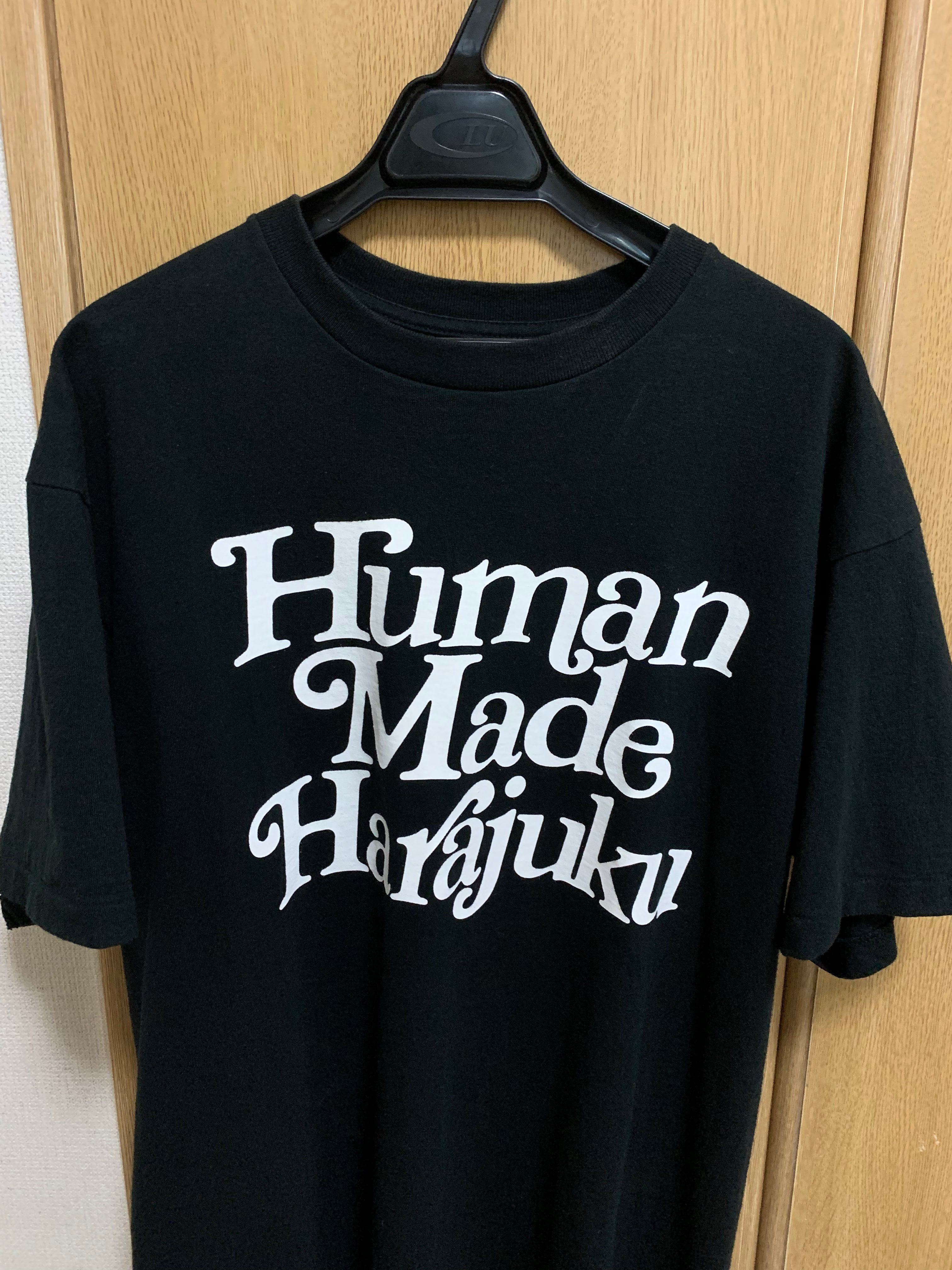 HUMAN MADE Girls Don't Cry Harajuku T-Shirt #2 "Black" / VERDY