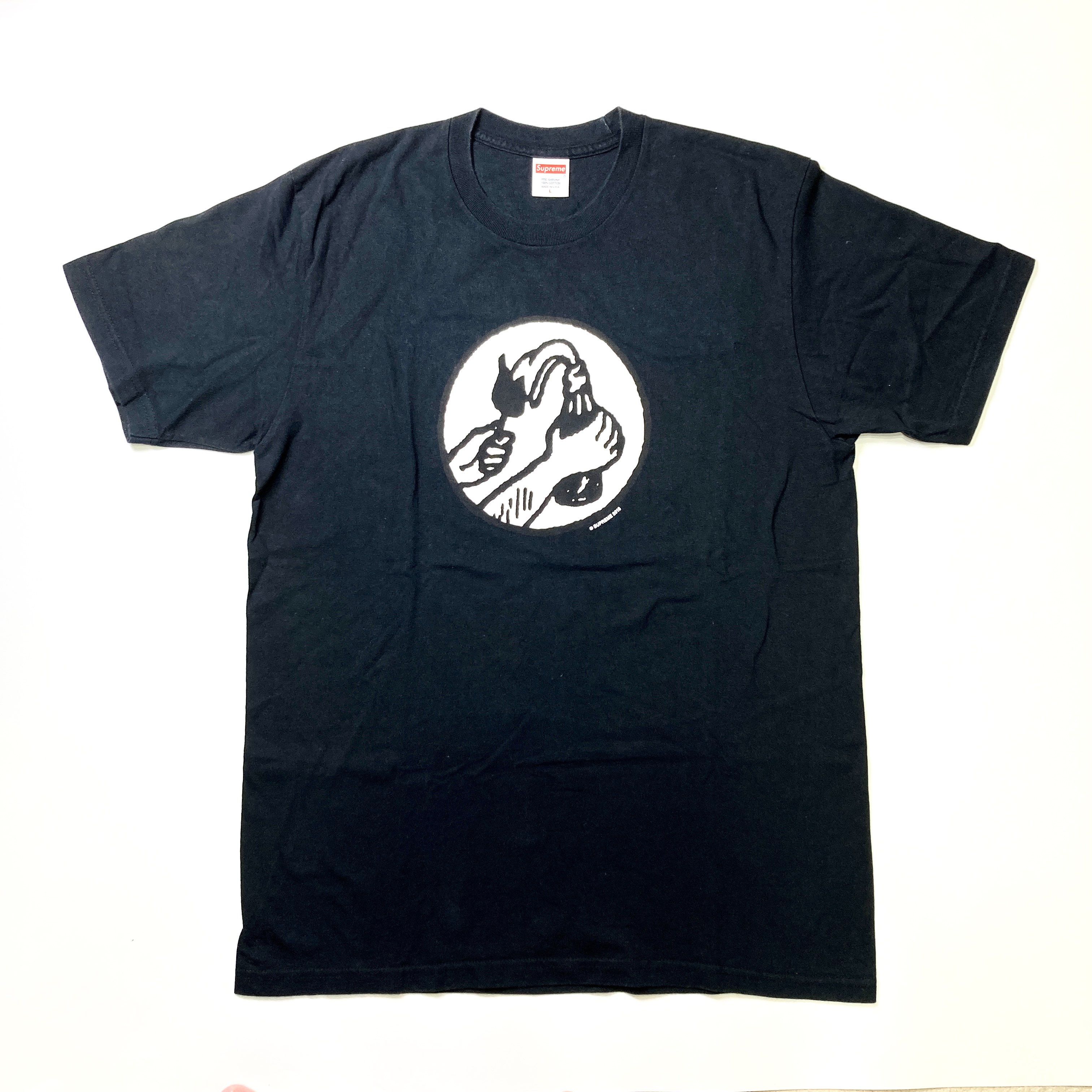 supreme molotov tee L シュプリーム 火炎瓶 Tシャツ