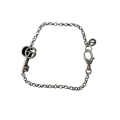 グッチ GUCCI GGマーモント キー ブレスレット シルバー925 #16 レディース