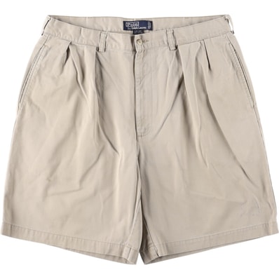 古着 ラルフローレン Ralph Lauren POLO by Ralph Lauren TYLER SHORT ツータック チノショーツ ショートパンツ メンズw36相当/eaa675409