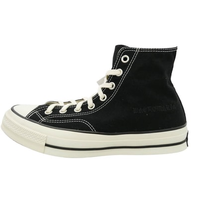 CONVERSE コンバース WAKO ワコー 1SE538 WACKO MARIA ワコマリア All Star LGCY Hi オールスター レガシー ハイカットスニーカー ブラック系 オフホワイト系 27cm【極上美品】【中古】