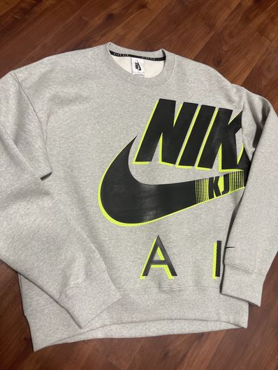 KIM JONES × NIKE CREW SWEAT "GREY HEATHER"