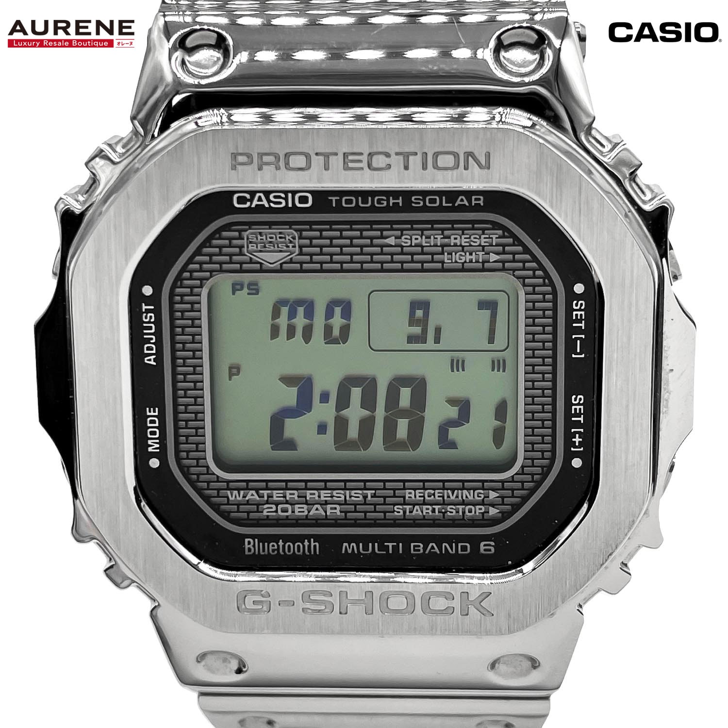CASIO カシオ G-SHOCK ジーショック GMW-B5000D-1JF 腕時計
ソーラー電波時計 メンズ
【中古】