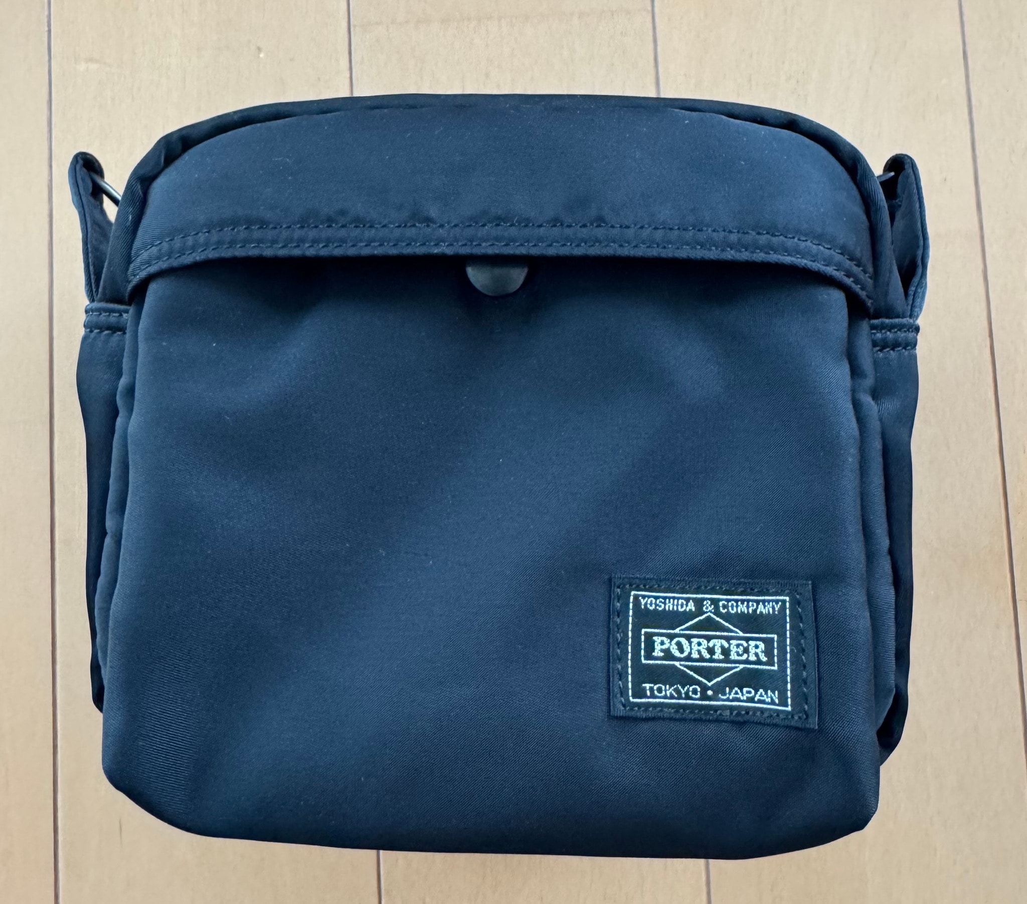 COMME des GARCONS HOMME x Porter Nylon Twill Shoulder Bag "Black"