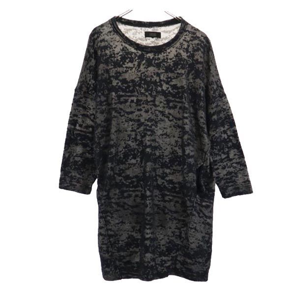 DIESEL ディーゼル 総柄 長袖 ワンピース