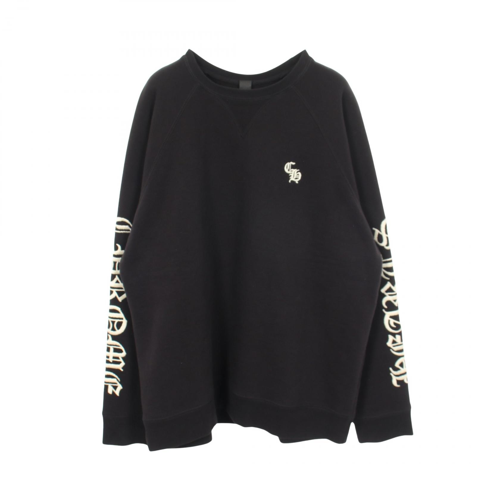 Chrome Hearts Slo Ride Sweatshirt with Cross Patch "Black"