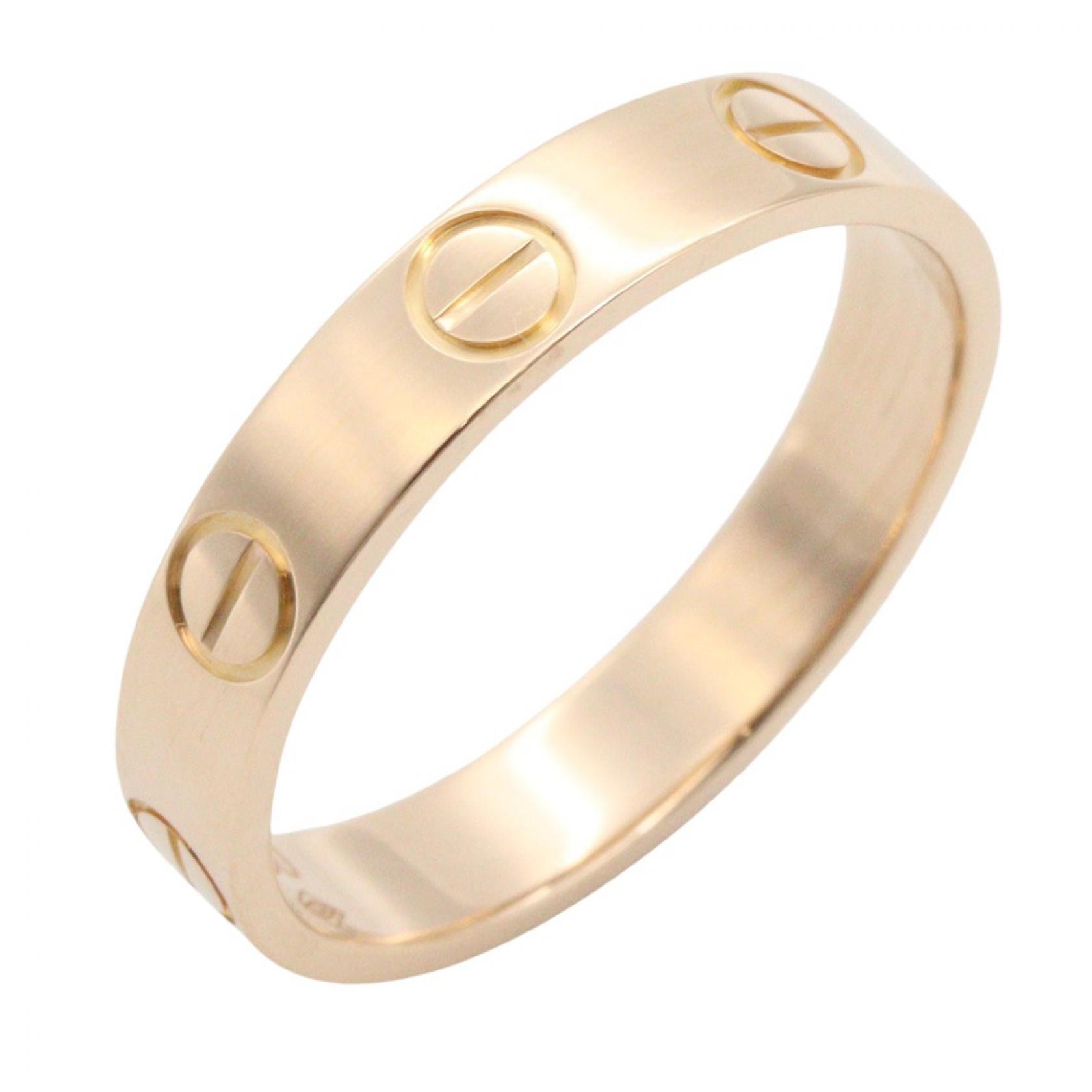 カルティエ CARTIER ミニラブリング リング・指輪 ジュエリー K18PG(ピンクゴールド) レディース ゴールド系 B4085200 【中古】